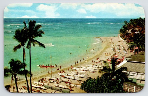 Postcard waikiki beach - postcard,